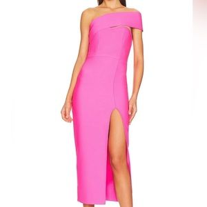 Hot Pink Bandage dress